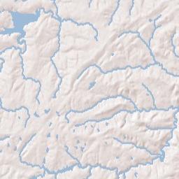 Woodstock Estates Tennessee Terrain Map