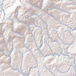 Waldensia Tennessee Terrain Map