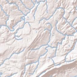 Deerwood Tennessee Terrain Map