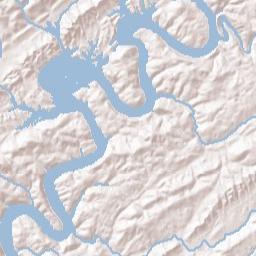 12410-12412 Buttermilk Road, Knoxville Terrain Map