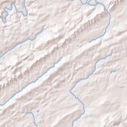 Woodland Trace Tennessee Terrain Map