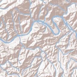 Wolf Creek Tennessee Terrain Map