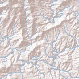 Spruce Pine Terrain Map