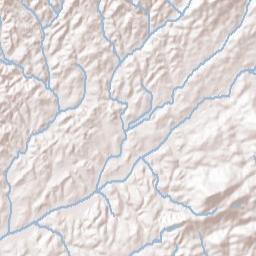 Caldwell County Terrain Map