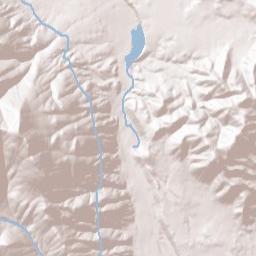 Little Lake California Terrain Map