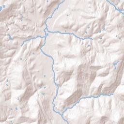 West Fork Arkansas Terrain Map