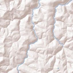 Weathers Arkansas Terrain Map