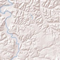 Bear Creek No. 6 AR America Terrain Map