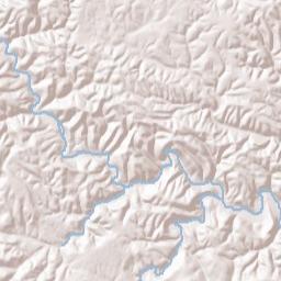 Newnata Arkansas Terrain Map