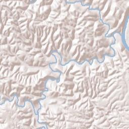 Gayler Arkansas Terrain Map
