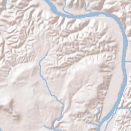 Saint James Arkansas Terrain Map