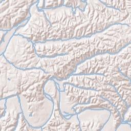Only Tennessee Terrain Map
