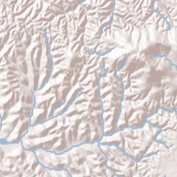 Sugar Tree Knob Tennessee Terrain Map