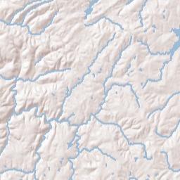 Vandever Tennessee Terrain Map