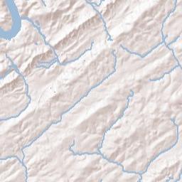 Martel Tennessee Terrain Map