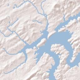 Woodchase Tennessee Terrain Map