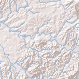 Harrisburg Tennessee Terrain Map