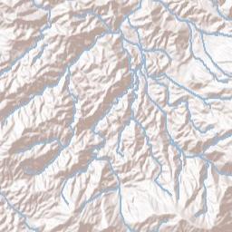 Tom Town Tennessee Terrain Map