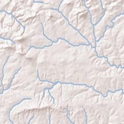 Cajahs Mountain Terrain Map