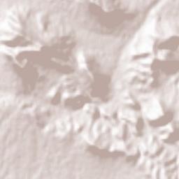 Bijar Terrain Map