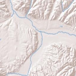 Bradley California Terrain Map