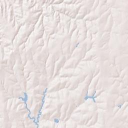 California St Putnam, Oklahoma Terrain Map