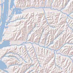 Crooked Creek Tennessee Terrain Map