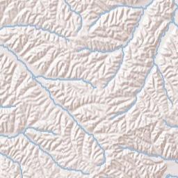 Blue Sky Tennessee Terrain Map