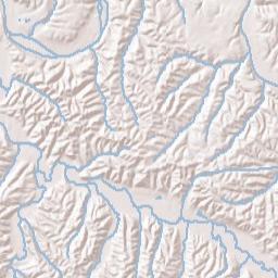 Whitfield Tennessee Terrain Map