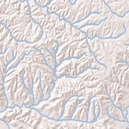 Jones Valley Tennessee Terrain Map
