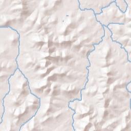 Cateston Tennessee Terrain Map