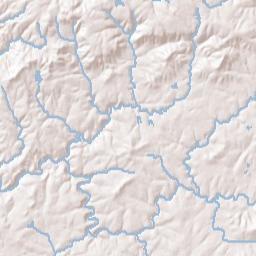 Newton Tennessee Terrain Map