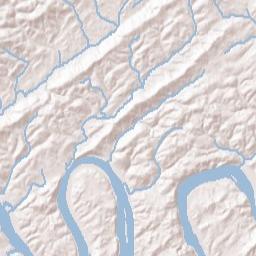 Sugarlimb Tennessee Terrain Map