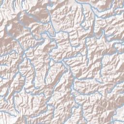 Zion Grove Tennessee Terrain Map