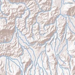 Rocky Grove Tennessee Terrain Map