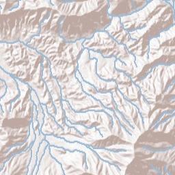 Catons Grove Tennessee Terrain Map