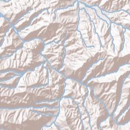 Waterville Road, Cherokee National Forest Terrain Map