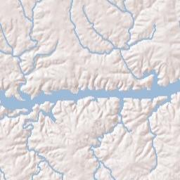 Rutherford College Terrain Map