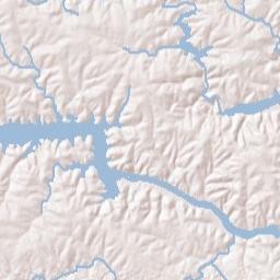 Rhodhiss Terrain Map