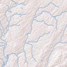 Davidson County Terrain Map