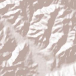 Lardjem Terrain Map