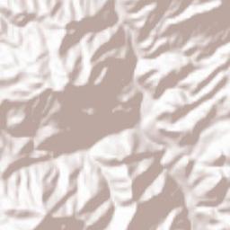 Agematsu Terrain Map