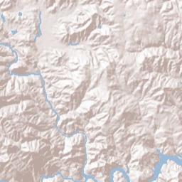 Bryson California Terrain Map