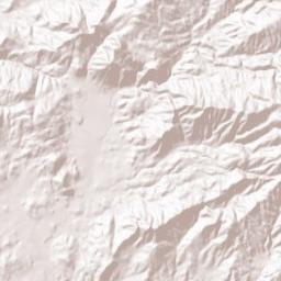 Posey California Terrain Map