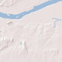 Muskogee, Oklahoma Terrain Map