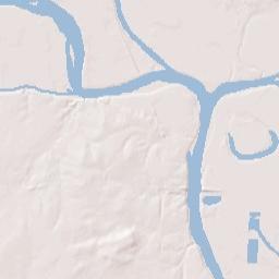 2711 Jefferson Street, Muskogee, OK Terrain Map