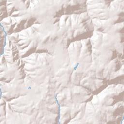 Witts Springs Arkansas Terrain Map