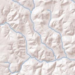 Turkey Creek Arkansas Terrain Map