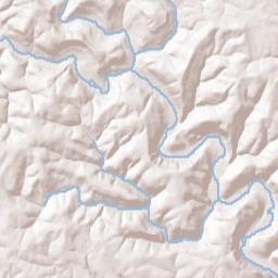 Prim Arkansas Terrain Map