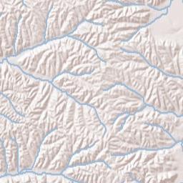DePriest Bend Tennessee Terrain Map